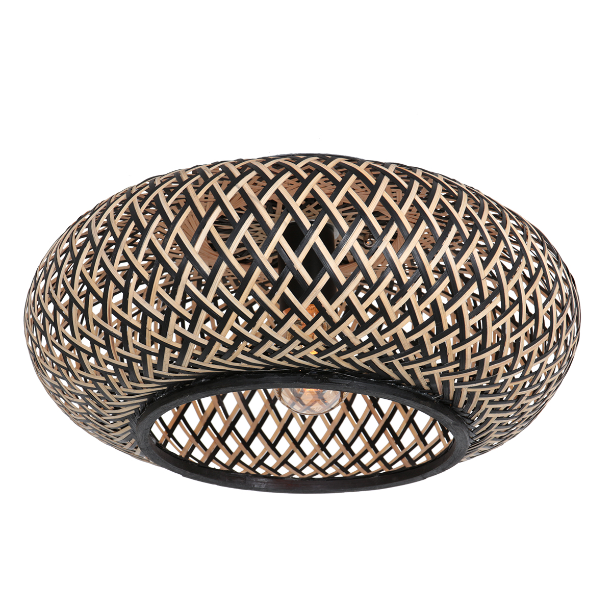 Steinhauer - 3129BE - Deckenleuchte aus Bambusholz Maze