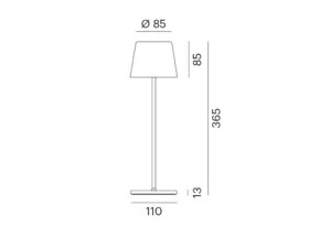 Molto Luce&nbsp;AESTA Tischleuchte&nbsp;100-50009y00
