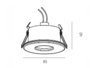 Molto Luce&nbsp;SERIE 1101 HV Deckenleuchte&nbsp;8-1101b46hv