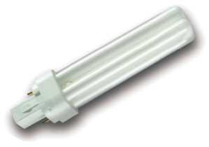 Kompaktleuchtstofflampen von UNI-Elektro OSRAM Kompaktlampe G24d-1 13W Hellweiss DULUX D 13W/840