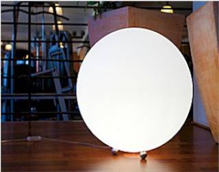 Kugeltischleuchte Snowball 40 Tischleuchte E27 mit Schalter von EPSTEIN Design Leuchten