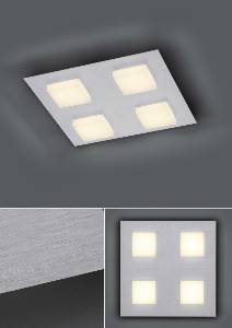 Sonderangebote - Sale bei Deckenleuchten & Deckenlampen von BANKAMP Leuchtenmanufaktur LED Deckenleuchte Luno/ 4 flammig 7752/4-69