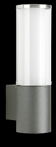 Wandleuchte Typ Nr. 0311 - Farbe: Edelstahl/anthrazit für 1 x Lampe max. 20 W, E27 von Albert Leuchten
