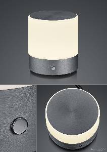 Tischleuchten, Tischlampen & Schreibtischleuchten von BANKAMP Leuchtenmanufaktur Button LED-Tischleuchte/ groß 5010/1-39