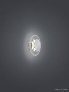LED-Wandleuchten & LED-Wandlampen von BANKAMP Leuchtenmanufaktur LED-Decken/Wandleuchte Cloud 4340/1-36