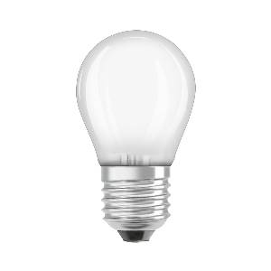 LED-Leuchtmittel von UNI-Elektro Osram Parathom Classic Tropfenlampe E27 P 5W 827 Matt - Dimmbar - Warmweiß LEDPCLP40D 5W/827 230VGLFR E27 10X1