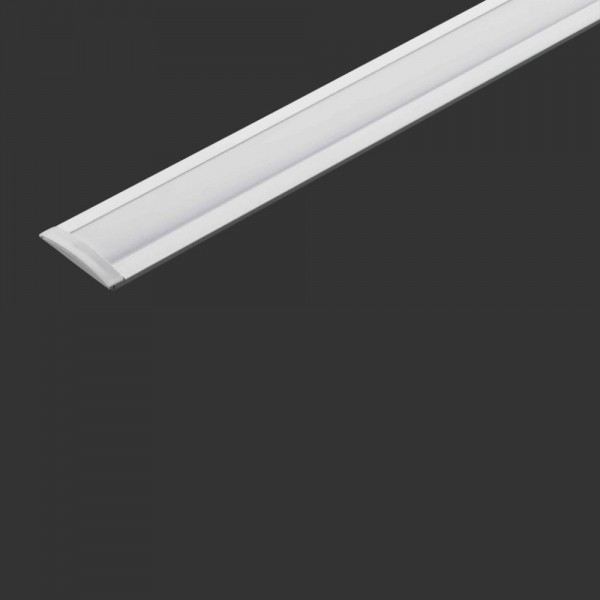 dot-spot slimlux 7K LED Lichtleiste, Höhe 7 mm, mit Kragen 62071.20.927.5484