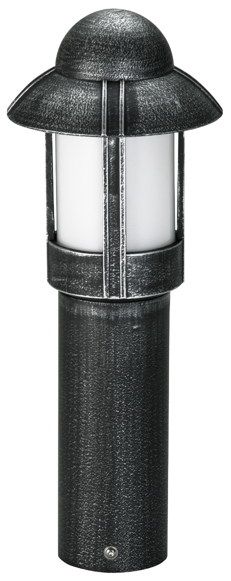 Albert Leuchten - 600531 - Sockelleuchte Typ Nr. 0531 - Farbe: schwarz-Silber, für 1 x Lampe, E27