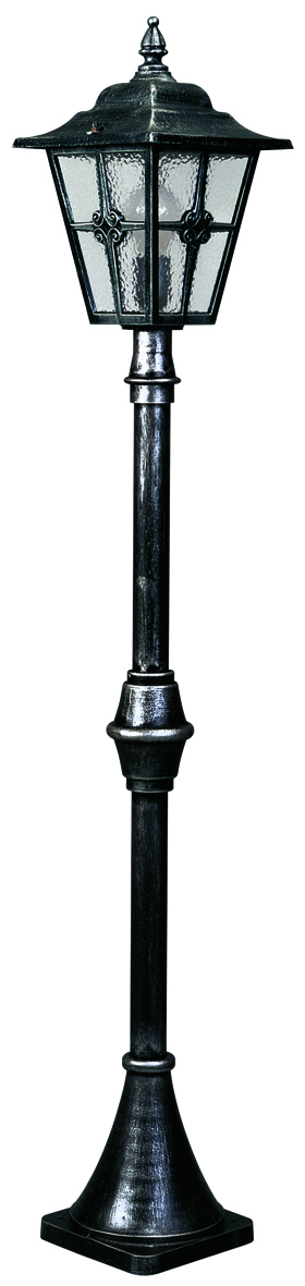 Albert LeuchtenWegeleuchte Typ Nr. 4136 - Farbe: schwarz-Silber, für 1 x Lampe, E27