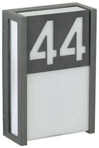 Albert Leuchten - 620031 - Hausnummer-Blende zu 31 Typ ..6400 - Farbe: anthrazit