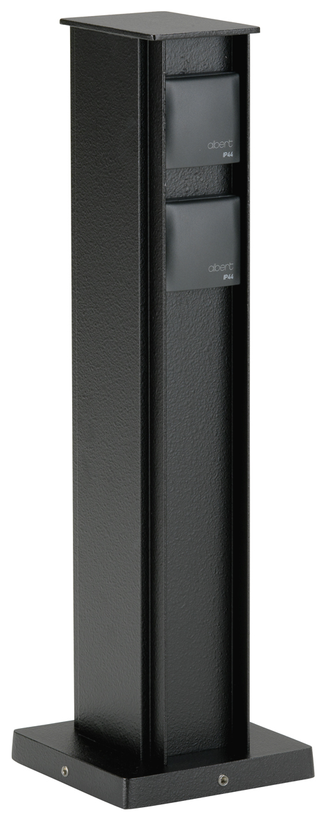 Albert LeuchtenSteckdosensäule Typ Nr. 2106 - 4-fach, Farbe: schwarz