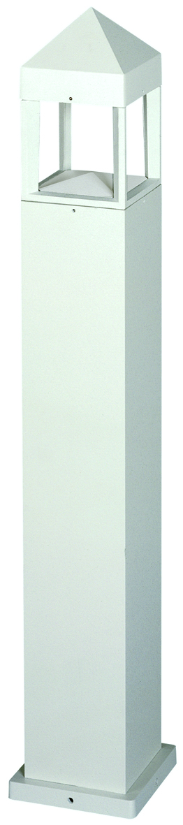 Albert LeuchtenPollerleuchte Typ Nr. 2016 - Farbe: weiß, für 1 x QT-DE 80 W, R7s