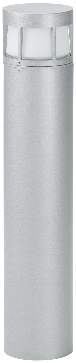 Albert LeuchtenPollerleuchte Typ Nr. 2232 - Farbe: Silber, mit 1 x LED 10 W