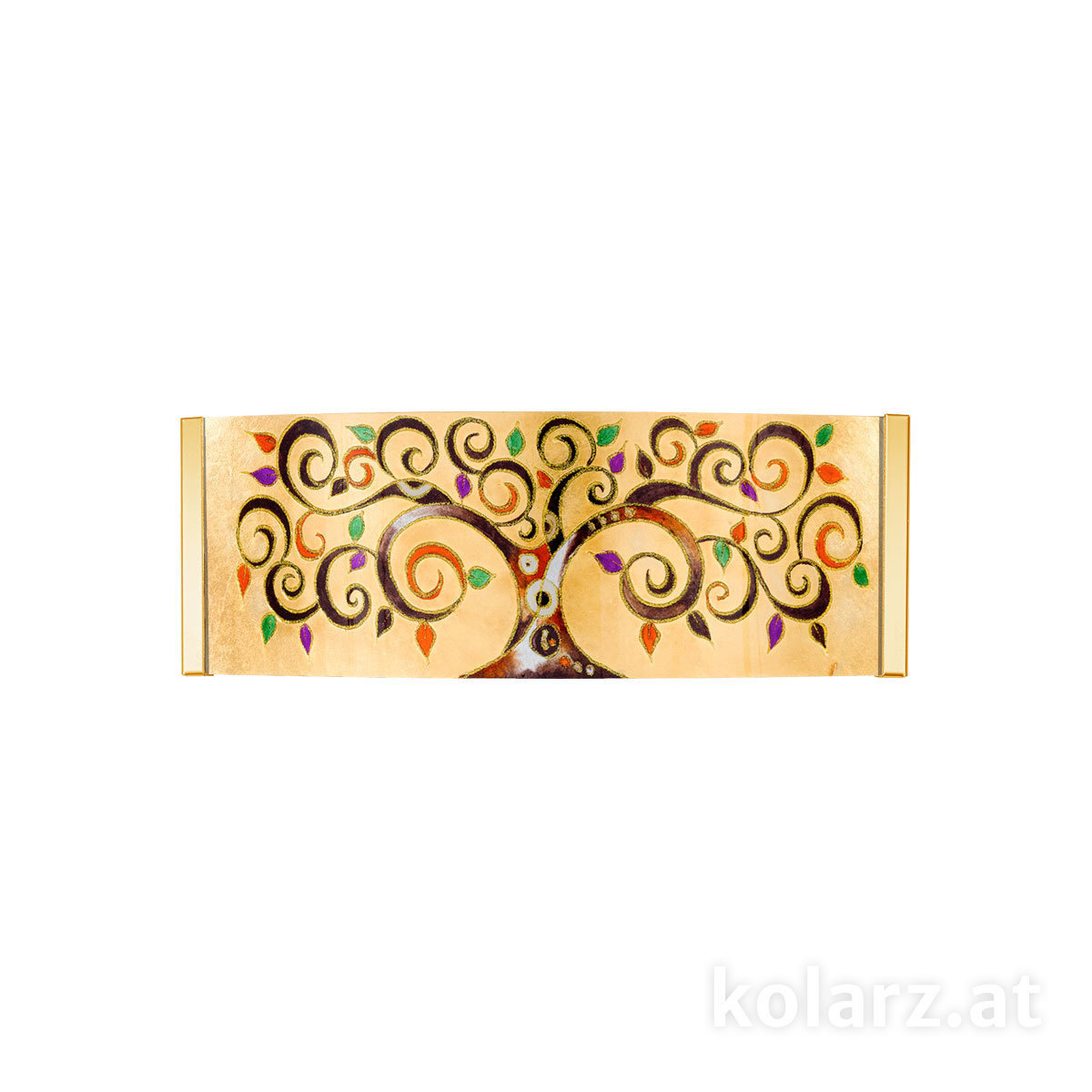 KOLARZ-Austrolux LeuchtenWandleuchte EMOZIONE, Gold 24K, Albero Multi Breite 40 cm, Höhe 20 cm, Ausladung 10 cm, 2 flg., G9, 25 W