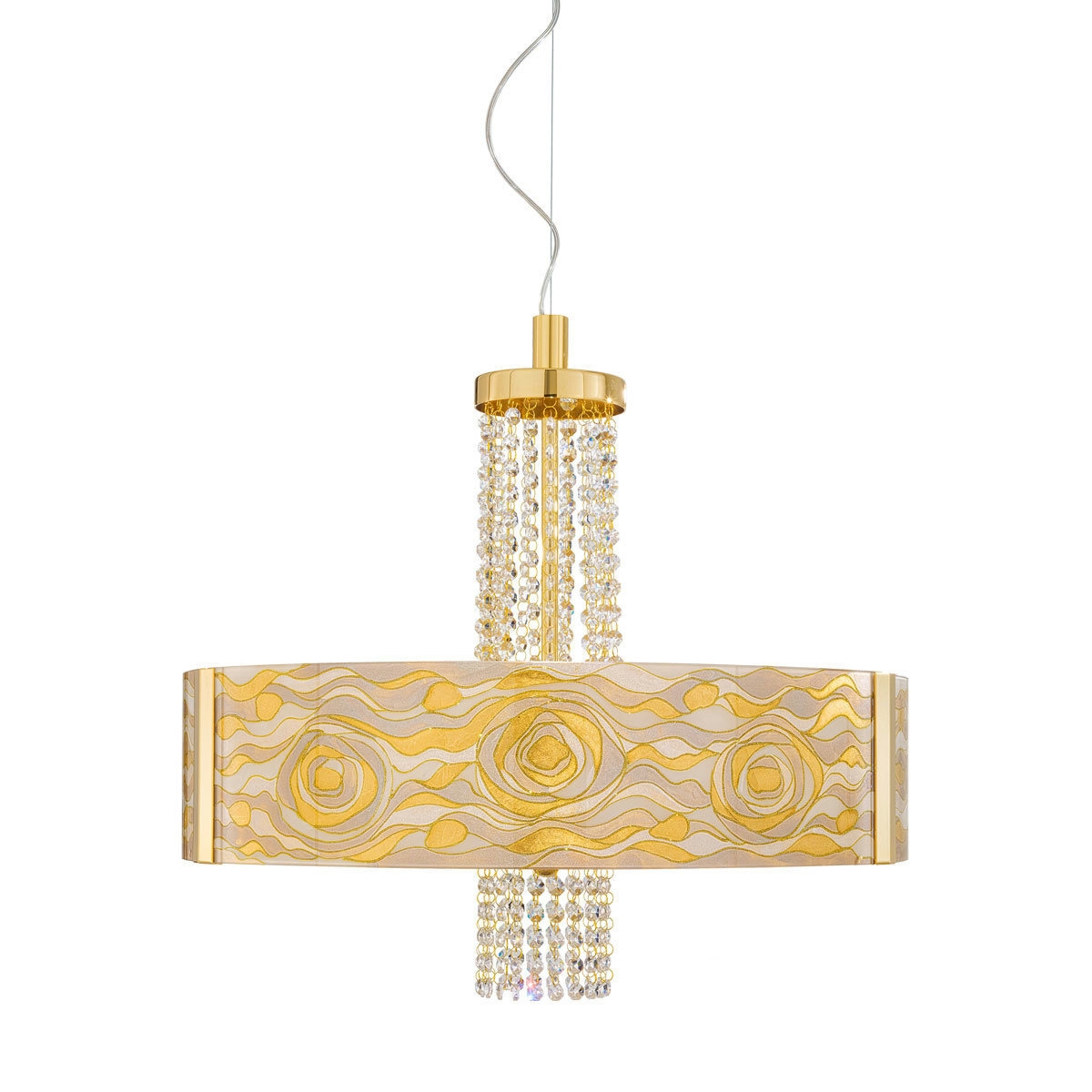 KOLARZ-Austrolux Leuchten - 0345.36.3.Aq.Ch.OKpT - Hängeleuchte EMOZIONE Ø60