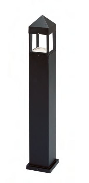 Albert LeuchtenPollerleuchte Typ Nr. 2299 - Farbe: schwarz, mit 1 x LED 12 W, 3000 K