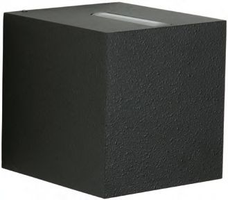 Albert LeuchtenWandstrahler Typ Nr. 2417 - 2-seitig - Farbe: schwarz, Lichtaustritt breit/breit, mit 2 x LED 6,7 W, je 600 lm, 3000 K