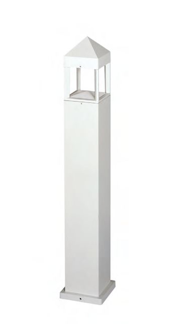Albert LeuchtenPollerleuchte Typ Nr. 2299 - Farbe: weiß, mit 1 x LED 12 W, 3000 K