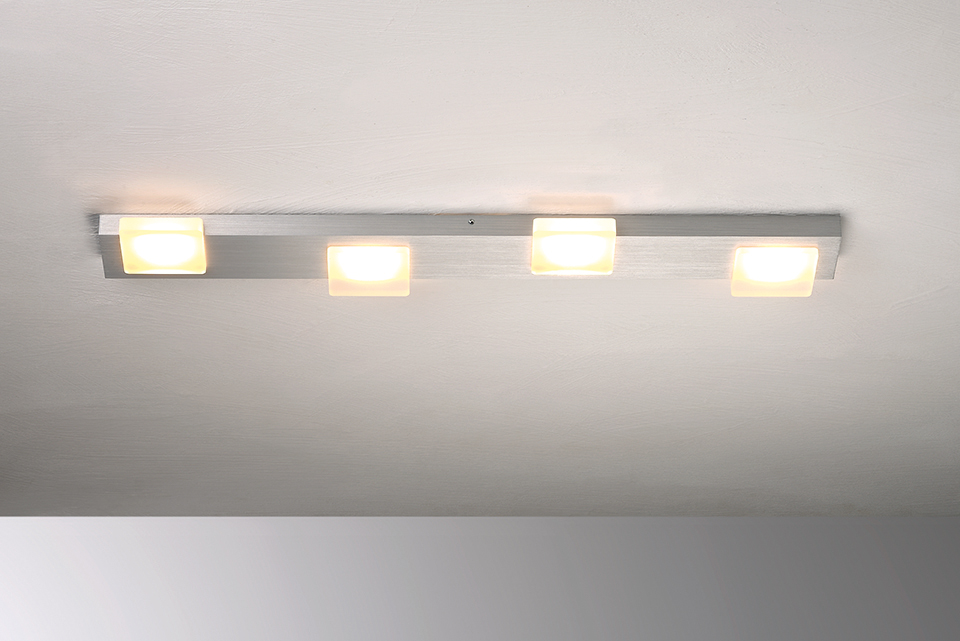 Bopp Leuchten Deckenleuchten & Deckenlampen von Bopp Leuchten Lamina LED-Deckenleuchte 4-flammig 60480409