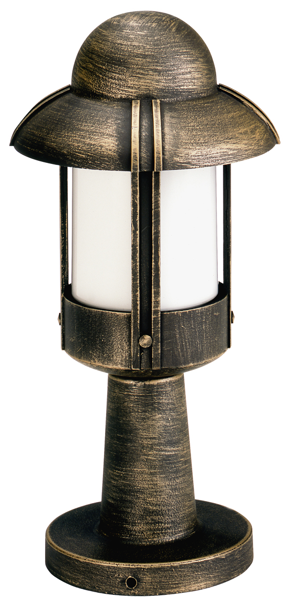 Albert LeuchtenSockelleuchte Typ Nr. 0530 - Farbe: braun-messing, für 1 x Lampe, E27