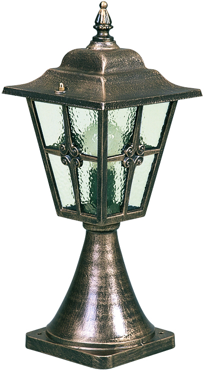 Albert LeuchtenSockelleuchte Typ Nr. 0532 - Farbe: braun-messing, für 1 x Lampe, E27