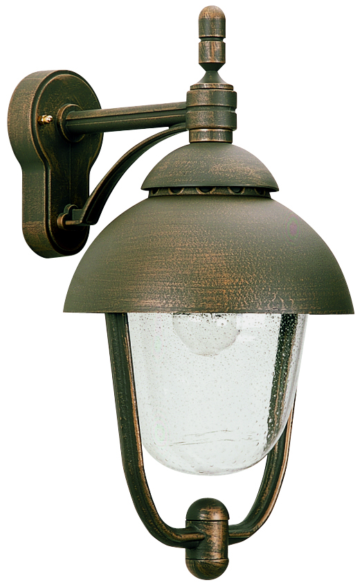 Albert LeuchtenWandleuchte Typ Nr. 0689 - Farbe: braun-messing, für 1 x Lampe, E27