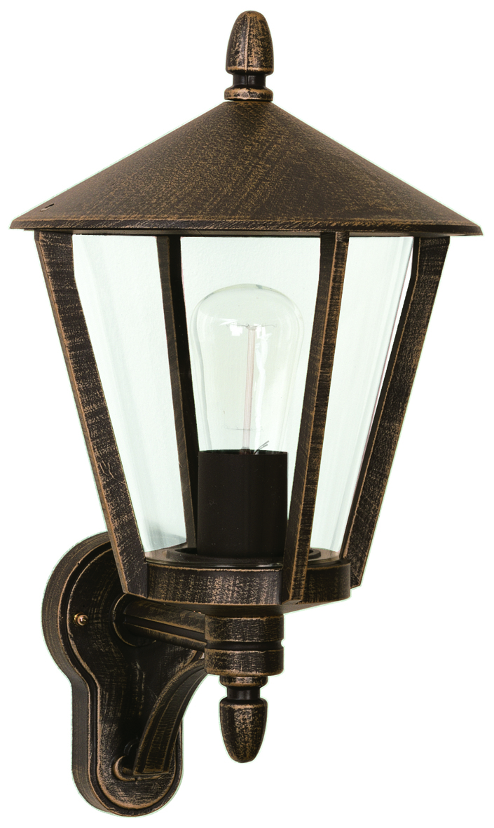 Albert LeuchtenWandleuchte Typ Nr. 1814 - Farbe: braun-messing, für 1 x Lampe, E27