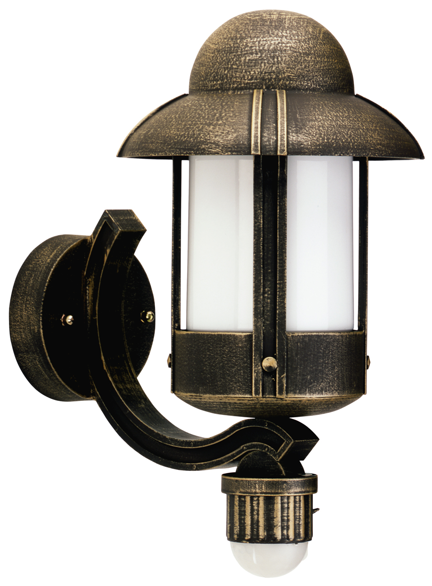 Albert LeuchtenWandleuchte Typ Nr. 1842 - Farbe: braun-messing, mit BWM für 1 x Lampe, E27
