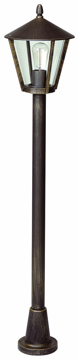 Albert LeuchtenWegeleuchte Typ Nr. 4129 - Farbe: braun-messing, für 1 x Lampe, E27
