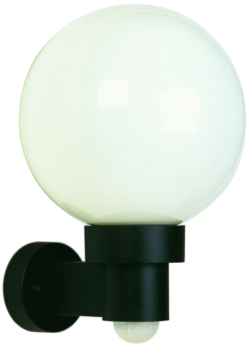 Albert LeuchtenWandleuchte Typ Nr. 0257 - Farbe: schwarz, mit BWM für 1 x Lampe, E27