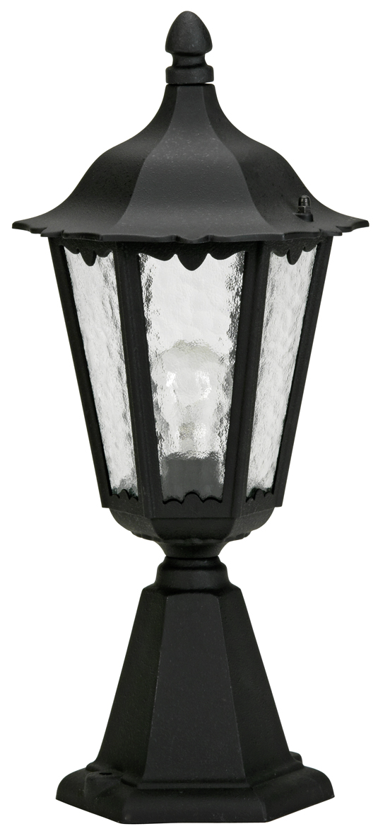 Albert LeuchtenSockelleuchte Typ Nr. 0541 - Farbe: schwarz, für 1 x Lampe, E27