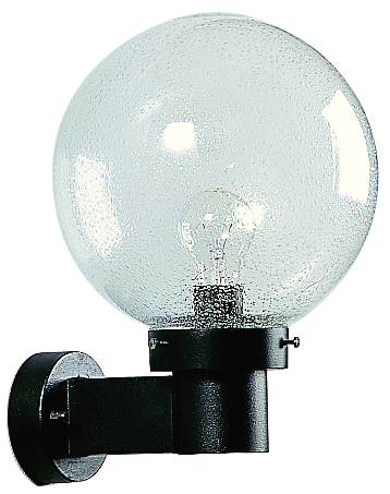 Albert LeuchtenWandleuchte Typ Nr. 0633 - Farbe: schwarz, für 1 x Lampe, E27