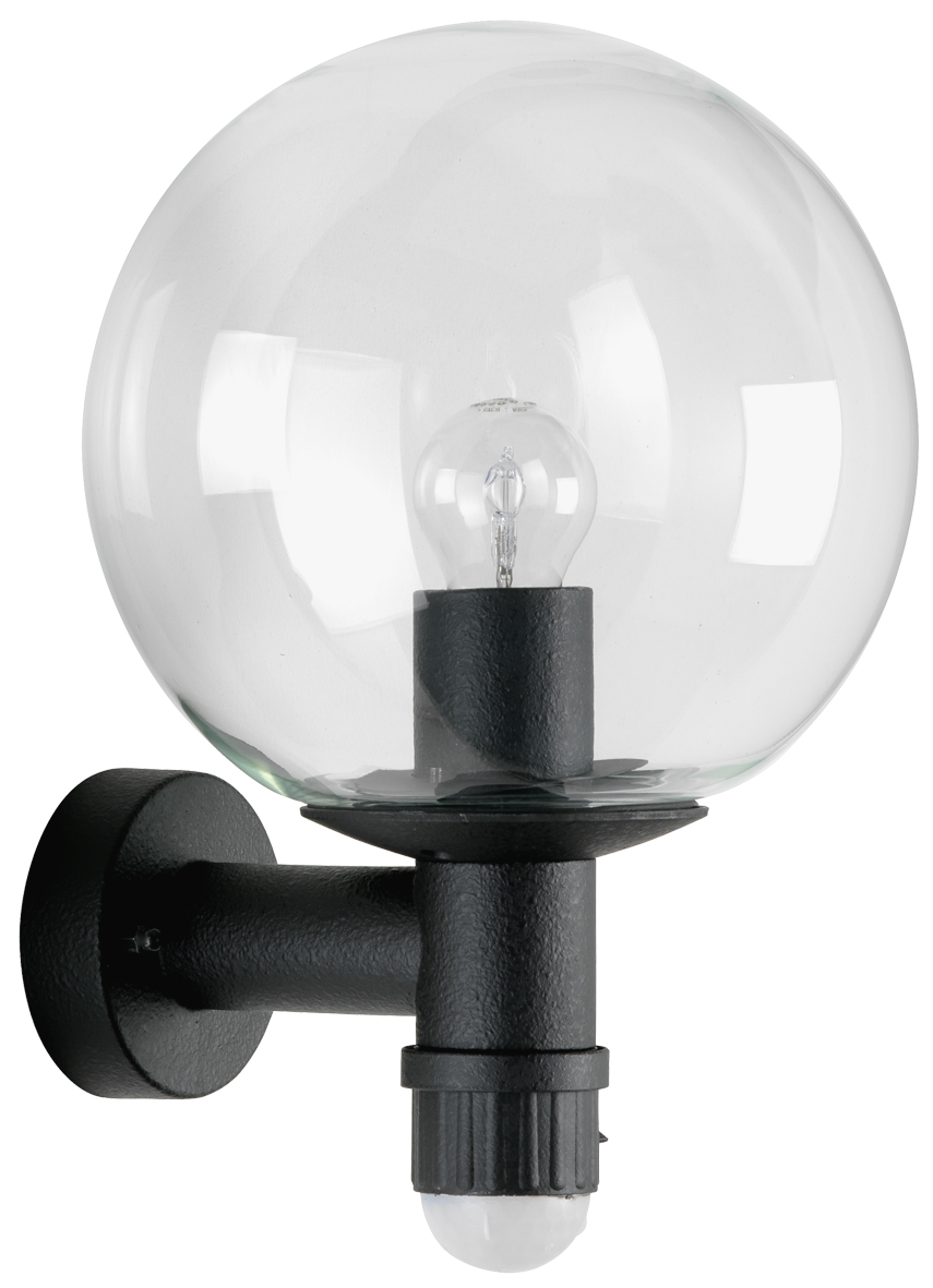 Albert LeuchtenWandleuchte Typ Nr. 0641 - Farbe: schwarz , mit BWM für 1 x Lampe, E27