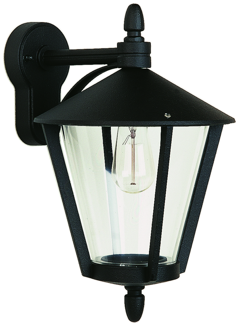 Albert LeuchtenWandleuchte Typ Nr. 1816 - Farbe: schwarz, für 1 x Lampe, E27