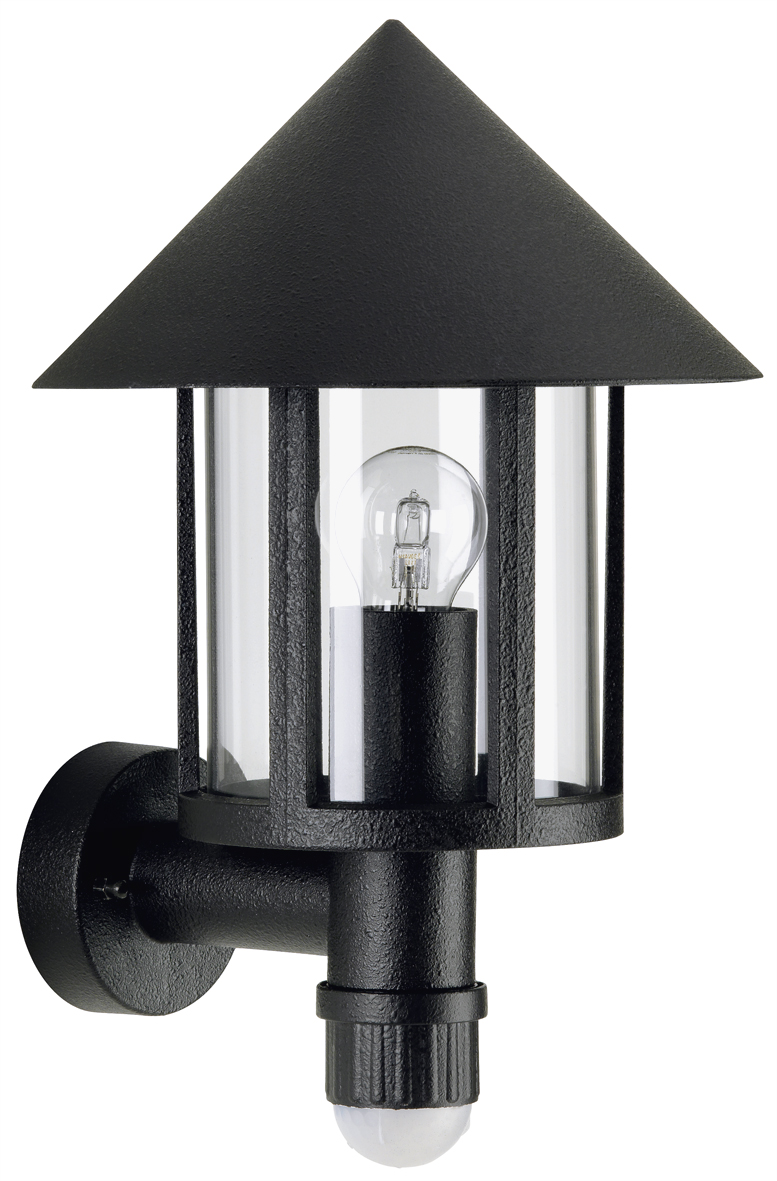 Albert LeuchtenWandleuchte Typ Nr. 1825 - Farbe: schwarz, mit BWM für 1 x Lampe, E27