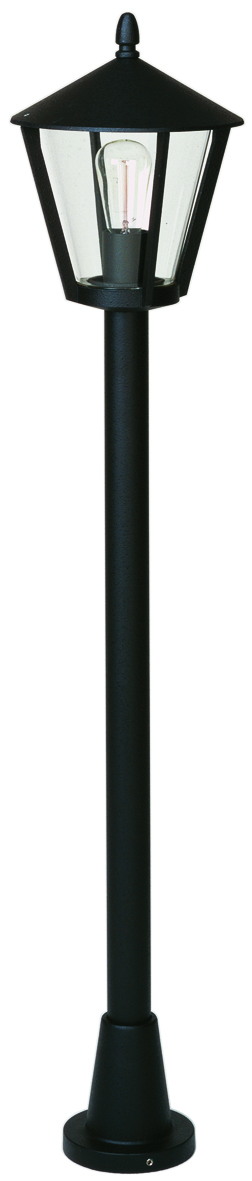 Albert LeuchtenWegeleuchte Typ Nr. 4129 - Farbe: schwarz, für 1 x Lampe, E27