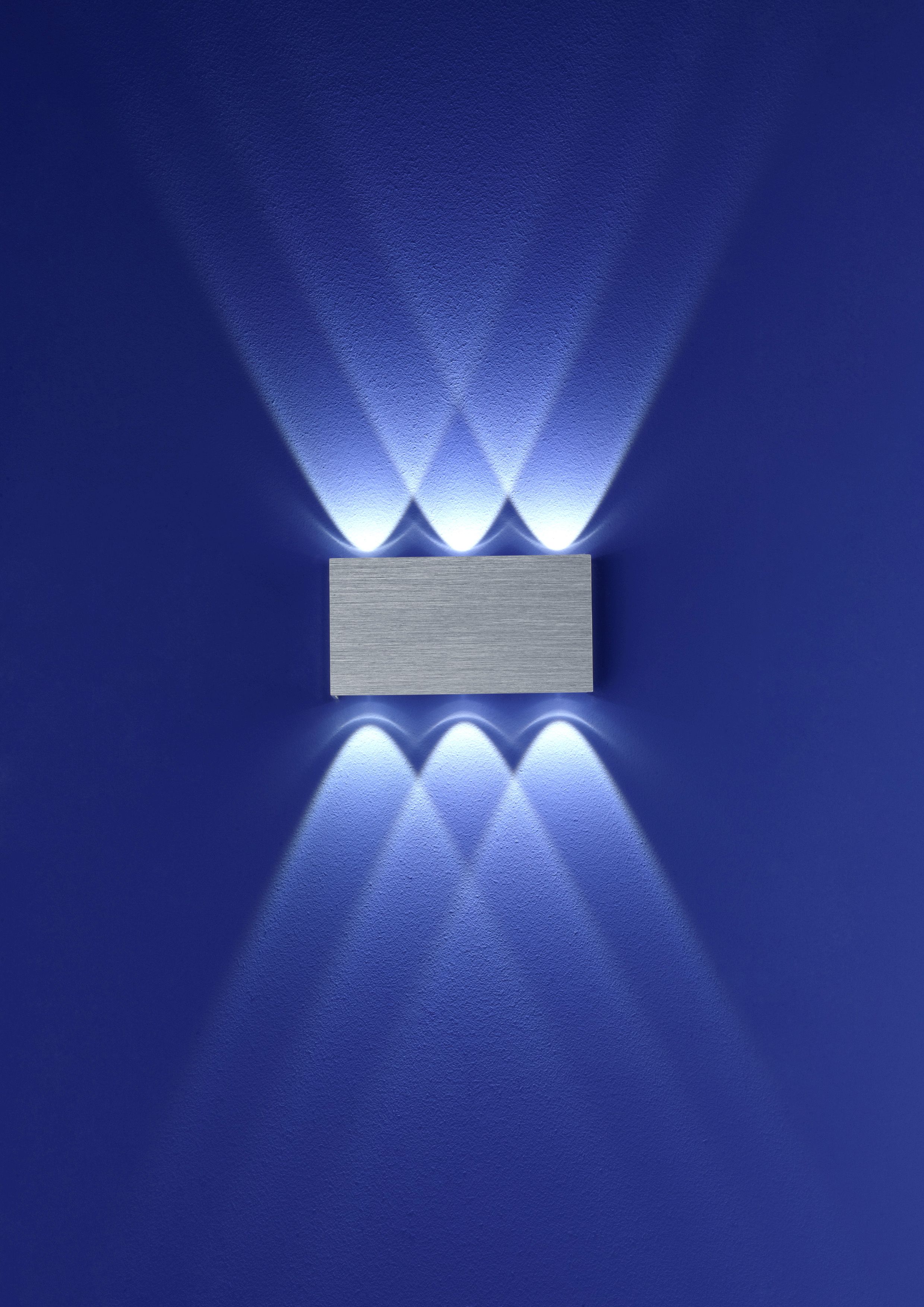Wandleuchten & Wandlampen von HELL B-Leuchten LED-Wandleuchte Stream 40088/6-73