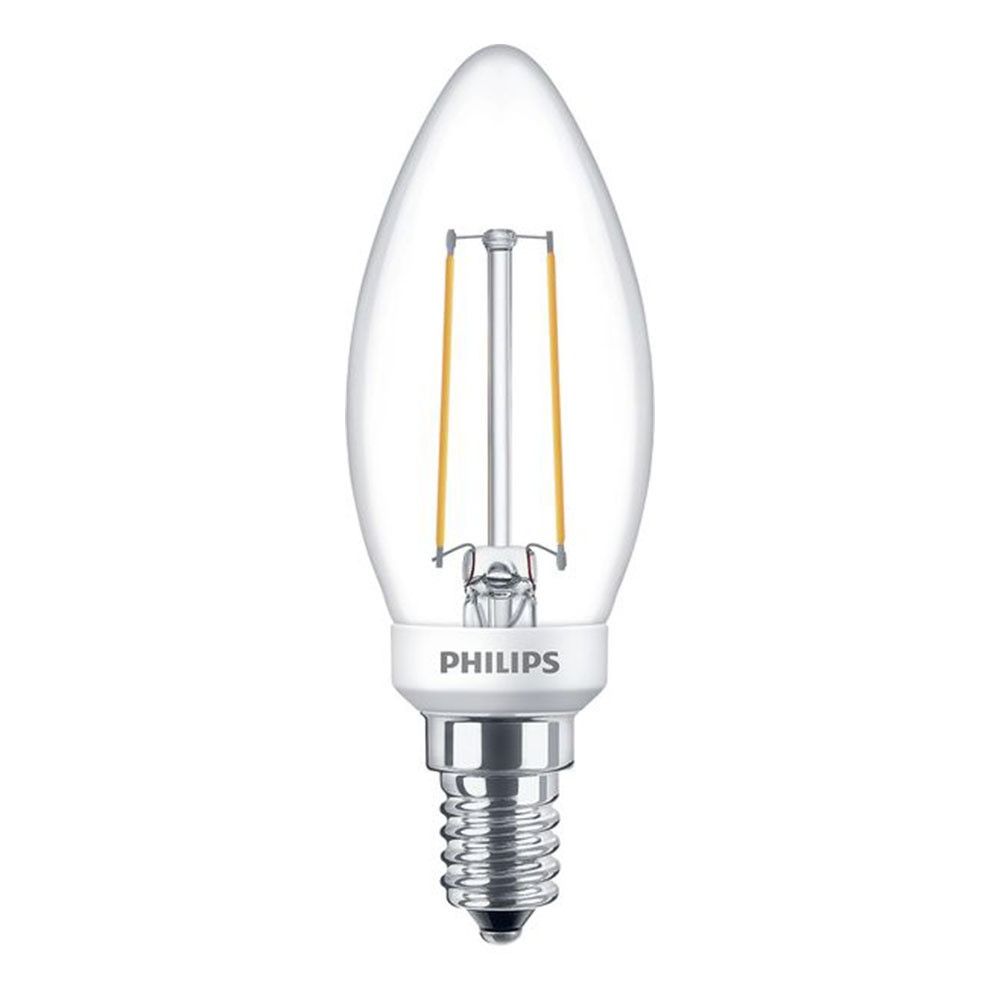 Glühlampen mit Fassung E14 von UNI-Elektro Philips Classic LEDcandle 230920