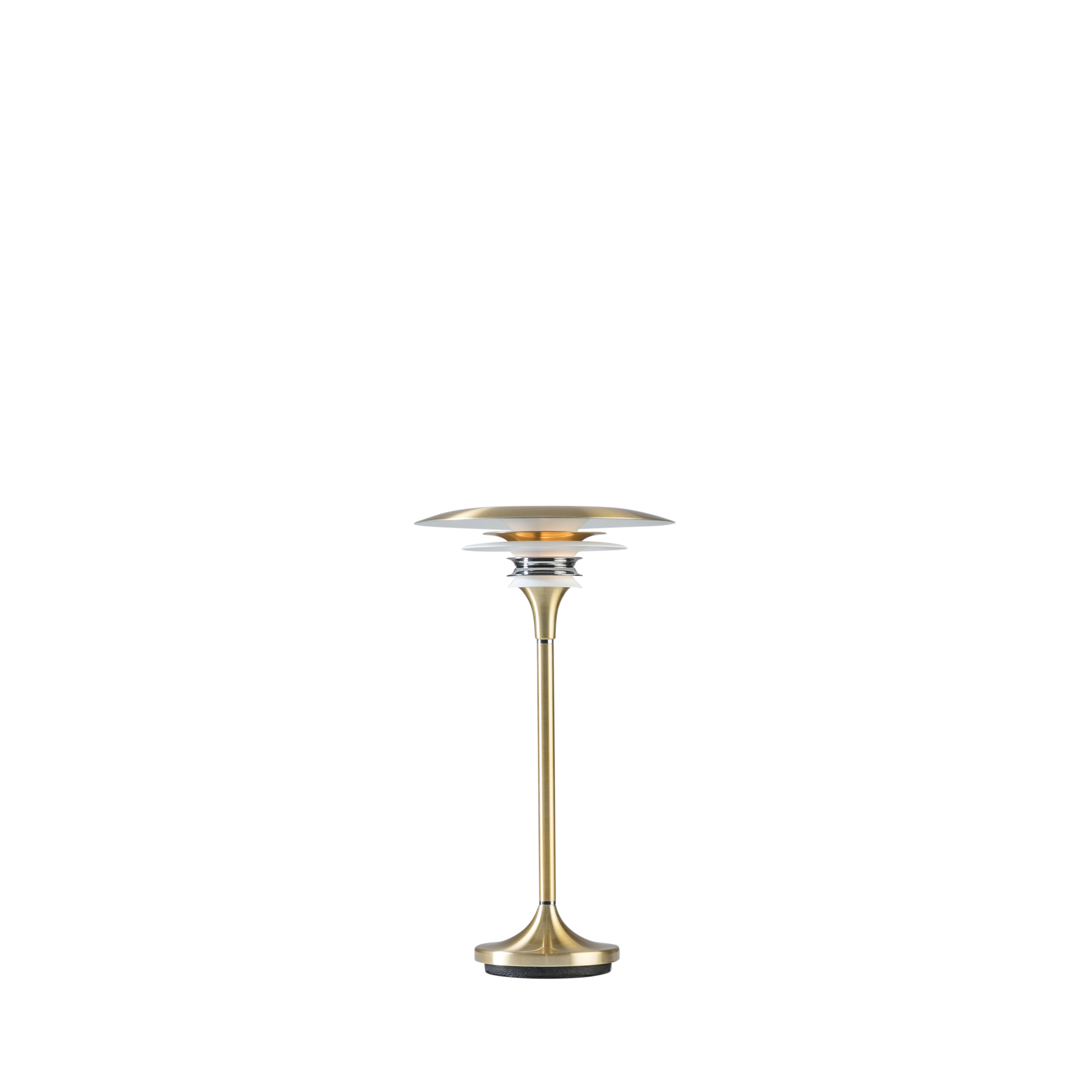 Tischleuchten, Tischlampen & Schreibtischleuchten von Belid Leuchten Diablo Tischleuchte messing - Ausstellungsstück - 436810