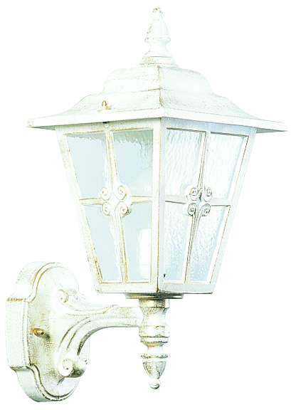 Albert LeuchtenWandleuchte Typ Nr. 1804 - Farbe: weiß-gold, für 1 x Lampe, E27