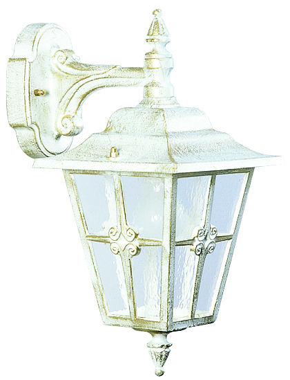 Albert LeuchtenWandleuchte Typ Nr. 1805 - Farbe: weiß-gold, für 1 x Lampe, E27
