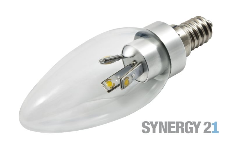 UNI-Elektro Glühlampen mit Fassung E14 von UNI-Elektro Synergy 21 LED Retrofit E14 Kerze 3,2W 88102