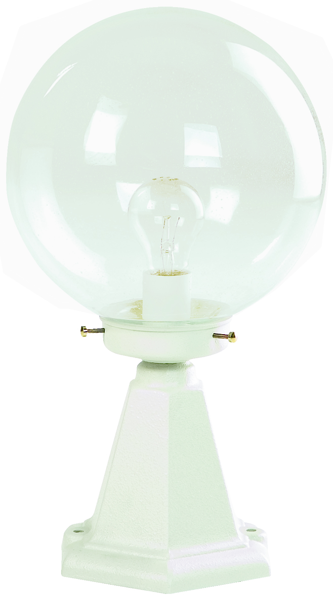 Albert LeuchtenSockelleuchte Typ Nr. 0501 - Farbe: weiß, für 1 x Lampe, E27