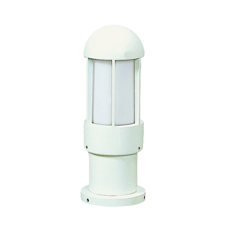 Albert LeuchtenSockelleuchte Typ Nr. 0521 - Farbe: weiß, für 1 x Lampe, E27