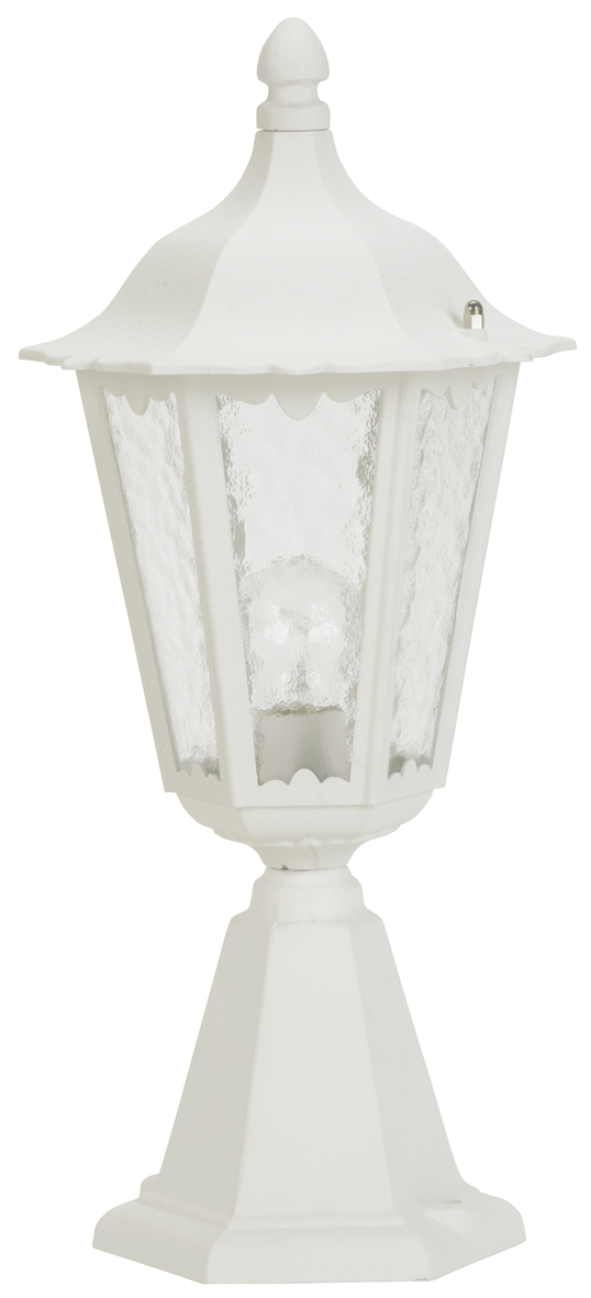 Albert LeuchtenSockelleuchte Typ Nr. 0541 - Farbe: weiß, für 1 x Lampe, E27