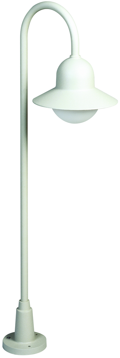 Albert LeuchtenWegeleuchte Typ Nr. 2005 - Farbe: weiß, für 1 x Lampe, E27