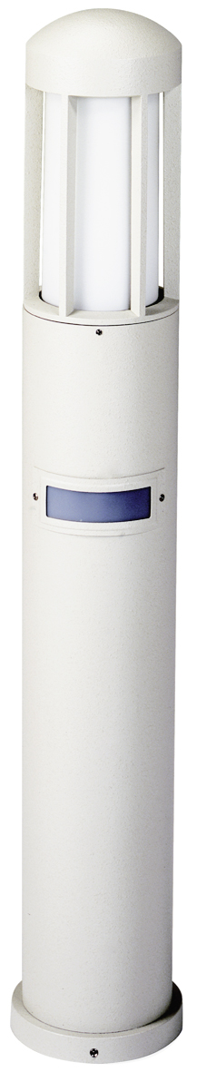 Albert LeuchtenPollerleuchte Typ Nr. 2009 - Farbe: weiß, mit BWM (2221)für 1 x Lampe, E27