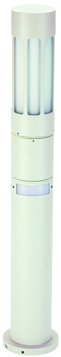 Albert LeuchtenPollerleuchte Typ Nr. 2019 - Farbe: weiß, mit BWM (2249)für 1 x Lampe, E27
