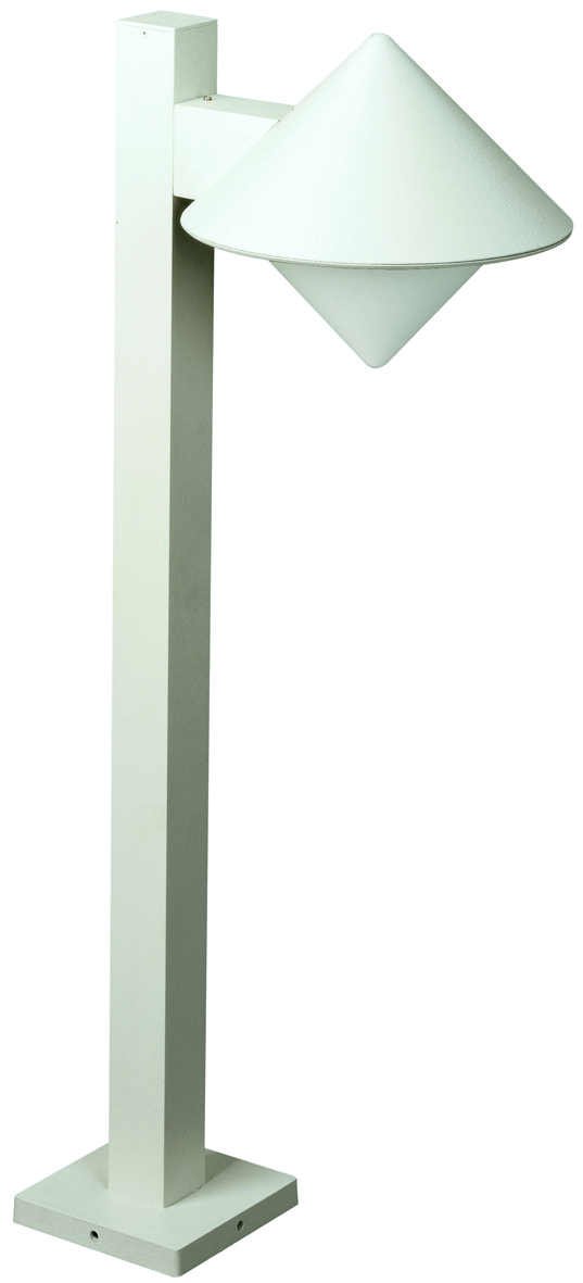 Albert LeuchtenWegeleuchte Typ Nr. 2026 - Farbe: weiß, für 1 x Lampe, E27