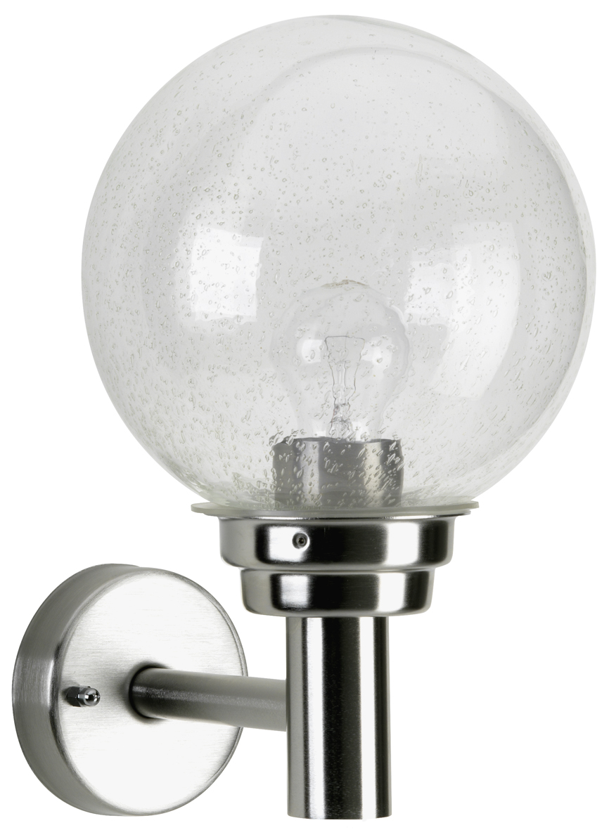 Albert LeuchtenWandleuchte Typ Nr. 0226 - Edelstahl, für 1 x Lampe, E27